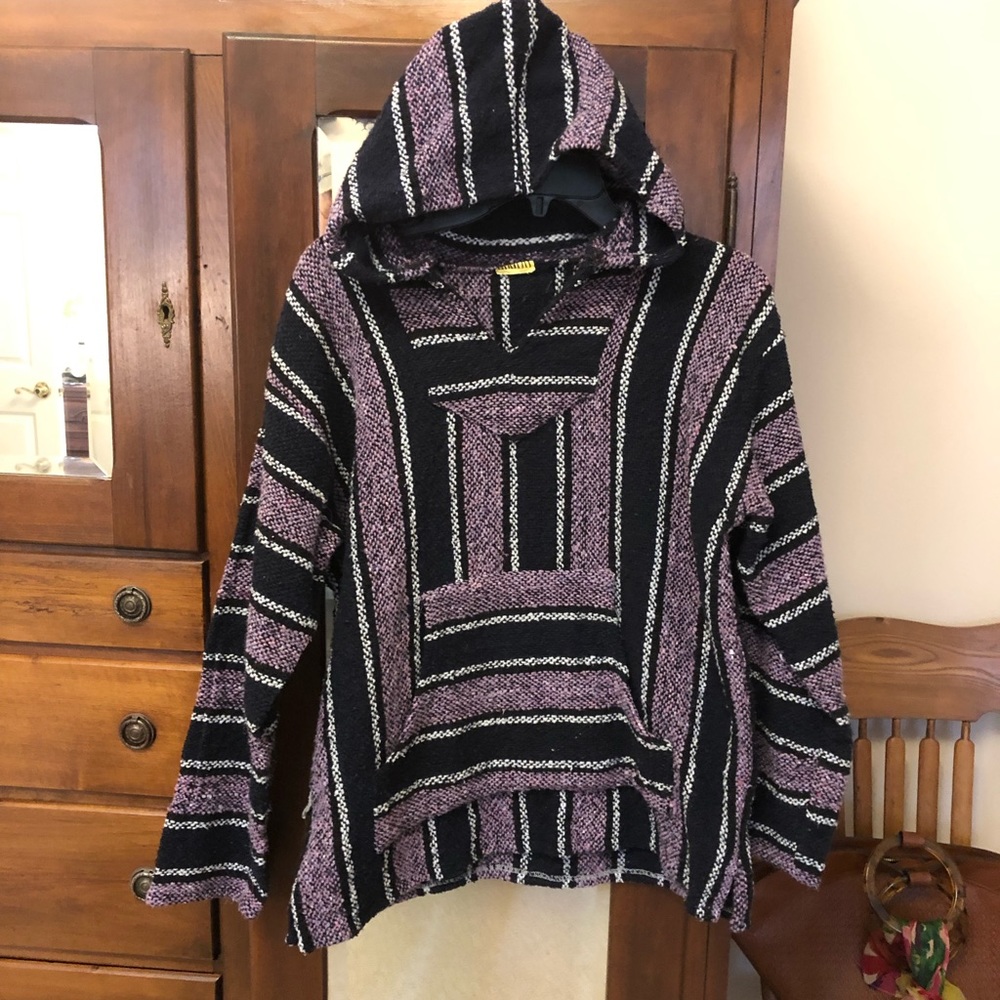 Purple Baja Hoodie
